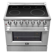 FORNO Galiano 36" Freestanding Electric Range, FFSEL6083-36 FORNO