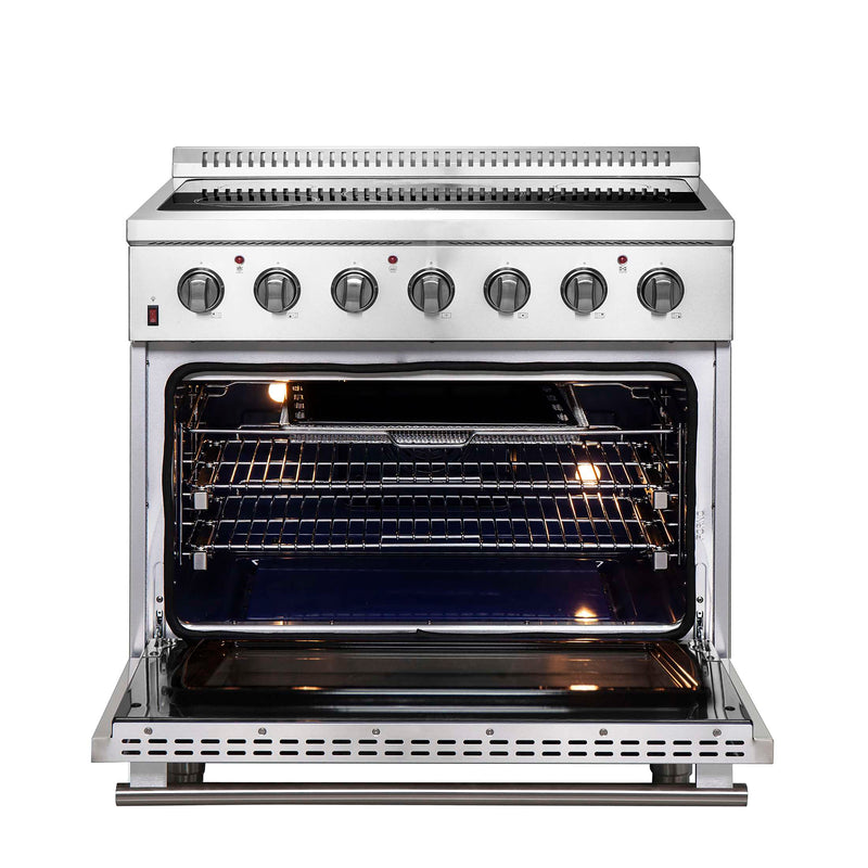 FORNO Galiano 36" Freestanding Electric Range, FFSEL6083-36 FORNO