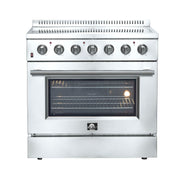 FORNO Galiano 36" Freestanding Electric Range, FFSEL6083-36 FORNO