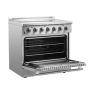 FORNO Galiano 36" Freestanding Electric Range, FFSEL6083-36 FORNO