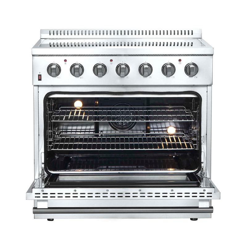 FORNO Galiano 36" Freestanding Electric Range, FFSEL6083-36 FORNO