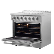 FORNO Galiano 36" Freestanding Electric Range, FFSEL6083-36 FORNO