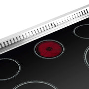 FORNO Galiano 36" Freestanding French Door Electric Range, FFSEL6917-36 FORNO