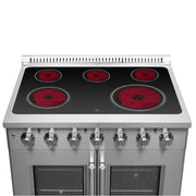 FORNO Galiano 36" Freestanding French Door Electric Range, FFSEL6917-36 FORNO