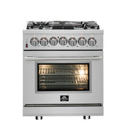 FORNO Massimo 30" Freestanding Dual Fuel Range, FFSGS6125-30 FORNO