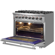 FORNO Massimo 36" Freestanding Dual Fuel Range, FFSGS6125-36, FFSGS6125-36 FORNO