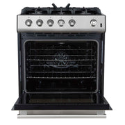 FORNO Leonardo 30" Stainless Steel Gas Range, FFSGS1116-30 FORNO