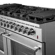 FORNO Massimo 60" Freestanding Dual Fuel Range, FFSGS6125-60 FORNO
