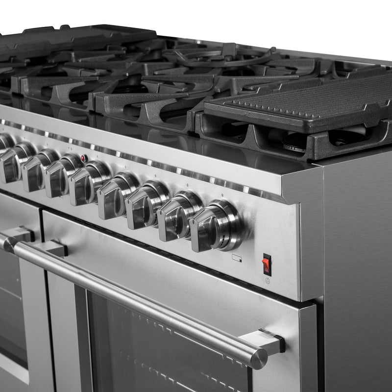 FORNO Massimo 60" Freestanding Dual Fuel Range, FFSGS6125-60 FORNO