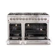 FORNO Galiano 48" Freestanding Dual Fuel Range, FFSGS6156-48 FORNO