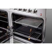 FORNO Galiano 60" Freestanding Dual Fuel Range, FFSGS6156-60 FORNO