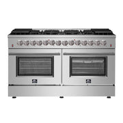 FORNO Galiano 60" Freestanding Dual Fuel Range, FFSGS6156-60 FORNO