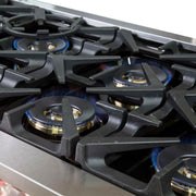 FORNO Capriasca 60" Freestanding Dual Fuel Range, FFSGS6187-60 FORNO