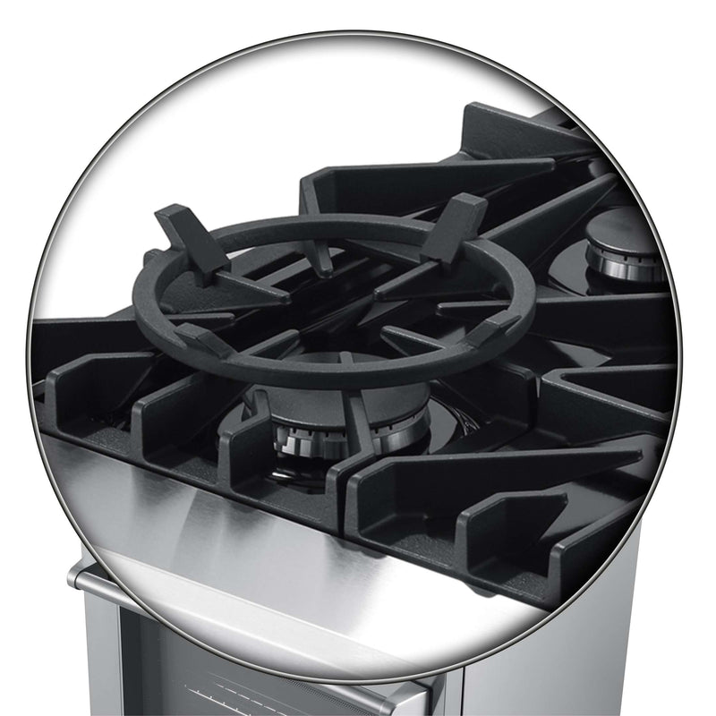 FORNO Lazio 30" Freestanding Dual Fuel Range, FFSGS6196-30 FORNO