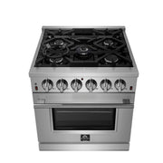 FORNO Massimo 30" Freestanding Gas Range, FFSGS6239-30 FORNO