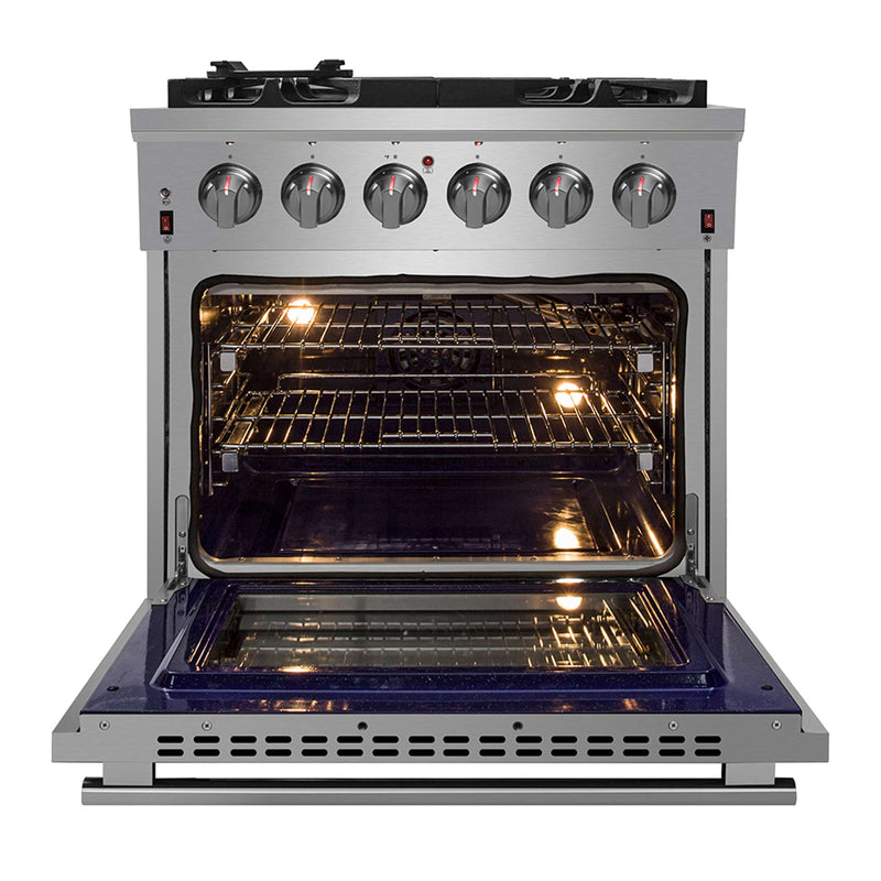 FORNO Massimo 30" Freestanding Gas Range, FFSGS6239-30 FORNO