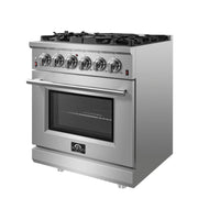 FORNO Massimo 30" Freestanding Gas Range, FFSGS6239-30 FORNO