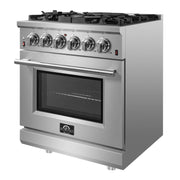 FORNO Massimo 30" Freestanding Gas Range, FFSGS6239-30 FORNO