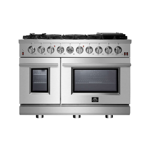 FORNO Massimo 48″ Freestanding Gas Range, FFSGS6239-48 FORNO