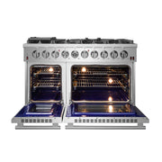 FORNO Massimo 48″ Freestanding Gas Range, FFSGS6239-48 FORNO