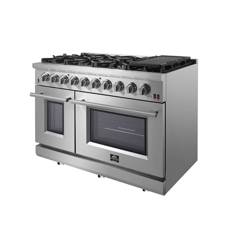 FORNO Massimo 48″ Freestanding Gas Range, FFSGS6239-48 FORNO