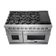 FORNO Massimo 48″ Freestanding Gas Range, FFSGS6239-48 FORNO