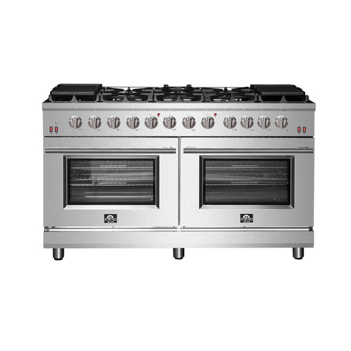FORNO Massimo 60″ Freestanding Gas Range, FFSGS6239-60 FORNO
