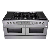 FORNO Galiano 60" Freestanding Gas Range, FFSGS6244-60 FORNO