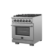 FORNO Capriasca 30" Freestanding Gas Range, FFSGS6260-30 FORNO