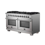FORNO Capriasca 60" Freestanding Gas Range, FFSGS6260-60 FORNO