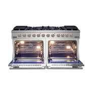 FORNO Capriasca 60" Freestanding Gas Range, FFSGS6260-60 FORNO