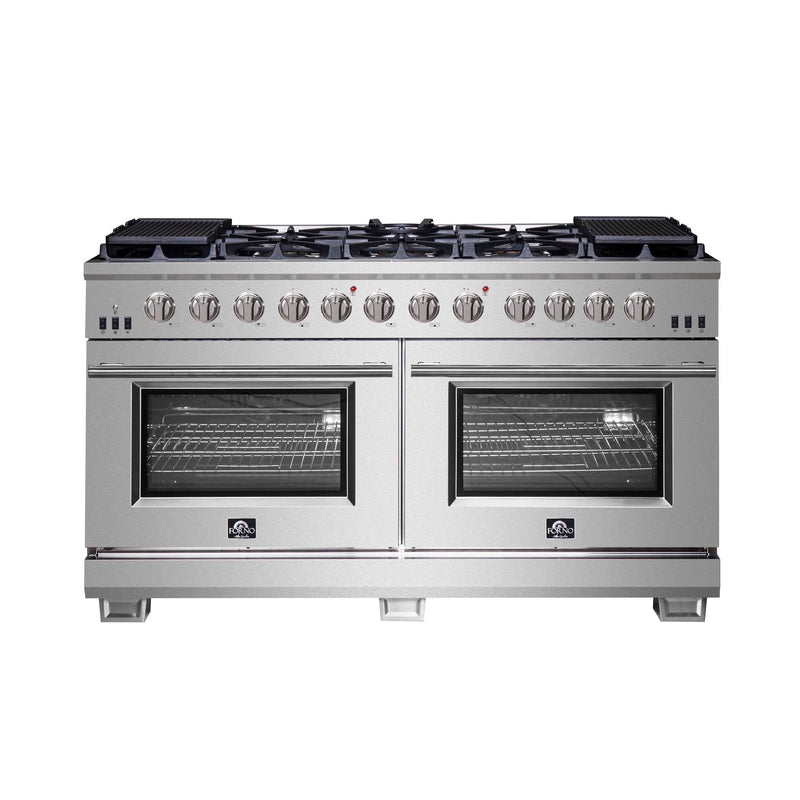 FORNO Capriasca 60" Freestanding Gas Range, FFSGS6260-60 FORNO