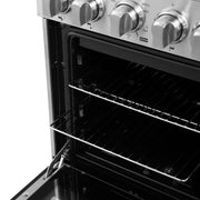 FORNO Lamazze 20" Freestanding Gas Range, FFSGS6265-20 FORNO