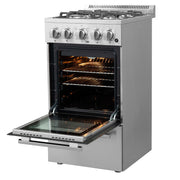 FORNO Lamazze 20" Freestanding Gas Range, FFSGS6265-20 FORNO