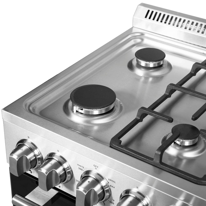 FORNO Lamazze 20" Freestanding Gas Range, FFSGS6265-20 FORNO