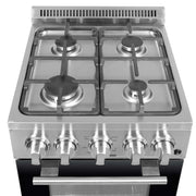 FORNO Lamazze 20" Freestanding Gas Range, FFSGS6265-20 FORNO