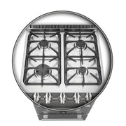 FORNO Breno 24" Freestanding Gas Range, FFSGS6272-24 FORNO