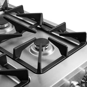 FORNO Breno 24" Freestanding Gas Range, FFSGS6272-24 FORNO