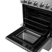 FORNO Breno 24" Freestanding Gas Range, FFSGS6272-24 FORNO