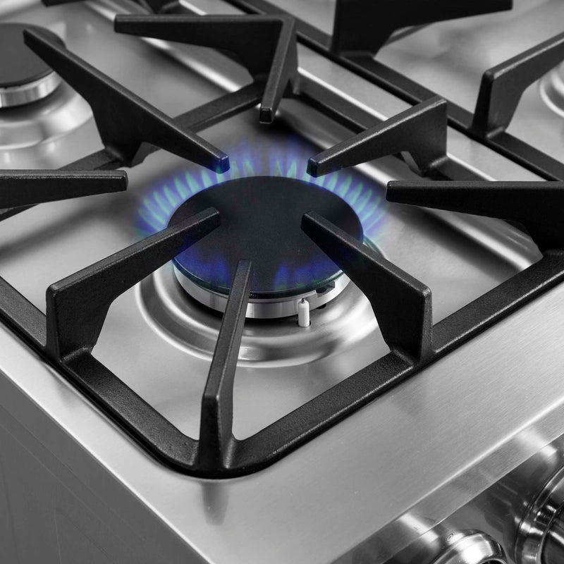 FORNO Breno 24" Freestanding Gas Range, FFSGS6272-24 FORNO