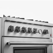 FORNO Giovanni 30-inch Gas Range Stainless Steel, 5 Burners 67,000 BTU, 4.32 cu.ft. Convection Oven, FFSGS6274-30 FORNO