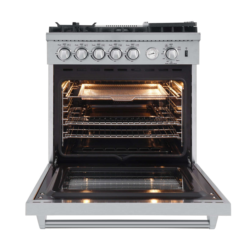 FORNO Lazio 30" Freestanding Gas Range, FFSGS6276-30 FORNO