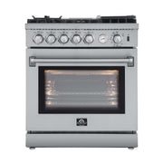 FORNO Lazio 30" Freestanding Gas Range, FFSGS6276-30 FORNO