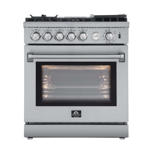 FORNO Lazio 30" Freestanding Gas Range, FFSGS6276-30 FORNO
