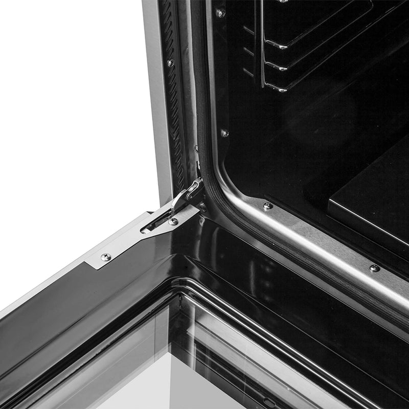 FORNO Marco 30-inch Gas Range Stainless Steel, 4 Burners 37,000 BTU, 4.32 cu.ft. Convection Oven, FFSGS6277-30 FORNO