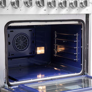 FORNO Capriasca 48" Freestanding French Door Dual Fuel Range, FFSGS6387-48 FORNO