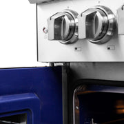 FORNO Capriasca 48" Freestanding French Door Dual Fuel Range, FFSGS6387-48 FORNO