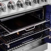 FORNO Massimo 30" French Door Gas Range, FFSGS6439-30 FORNO