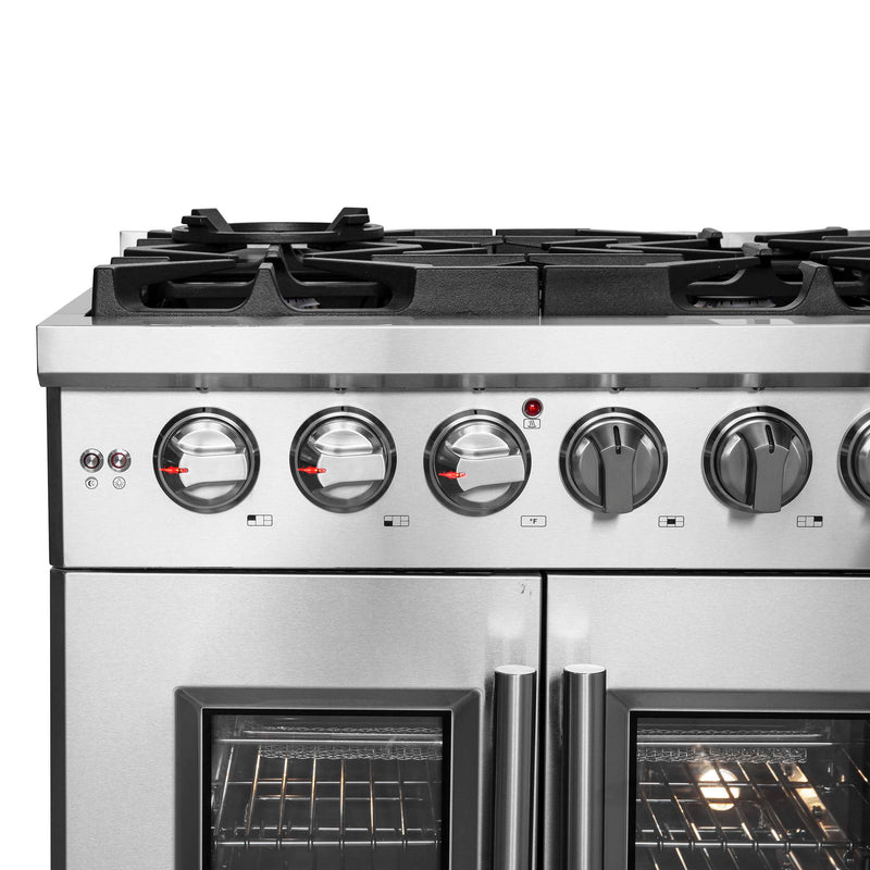 FORNO Massimo 30" French Door Gas Range, FFSGS6439-30 FORNO