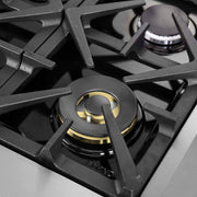 FORNO Massimo 48" Freestanding French Door Gas Range, FFSGS6439-48 FORNO